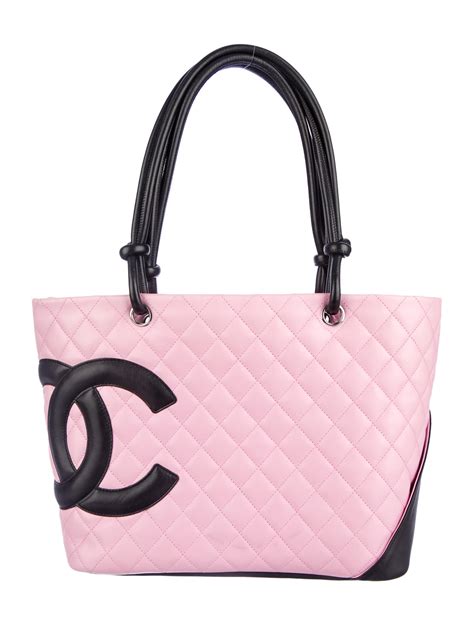 chanel pink cambon bag|chanel cambon bag price.